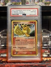 Pokemon EX Power Keepers 100/108 Flareon Gold Star PSA 10