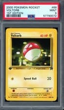 PSA 9 Pokemon 2000 1st Edition Team Rocket Voltorb #69