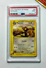 Pokemon PSA 9 Raticate #89 Skyridge English 2003