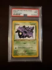 Pokémon 2001 Neo Revelation 1st Edition Zubat 59/64 PSA 9 MINT