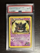 Pokemon PSA 8 NM-MINT 2000 Sabrina's Gengar 29/132 Gym Challenge Rare Card