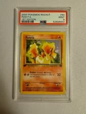 2000 Pokemon - 1st Edition Ponyta Non Holo - Team Rocket 64/82 PSA 9 Mint! WOTC