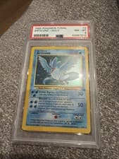 Articuno 2/62 Fossil Holo PSA 8