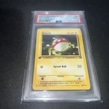 Pokemon PSA 9 1ST EDITION VOLTORB 69/82 - TEAM ROCKET SET - MINT
