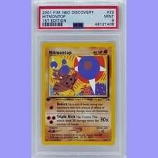 Pokemon 1st Edition Hitmontop Non Holo 22/75 Neo Discovery PSA 9 MINT