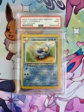 PSA 9 Light Vaporeon 52/105 Uncommon Neo Destiny 2002 1st Edition Pokemon Card