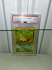 2000 POKEMON NEO GENESIS 1ST EDITION #54 CHIKORITA PSA 9
