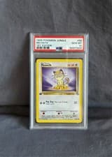 1999 POKEMON JUNGLE 1ST EDITION #56 MEOWTH PSA 10