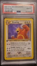 PSA 10 Ursaring #34 Neo Discovery 1st Edition [March 26th 2026] US/UK/EU/CA