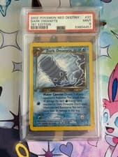 PSA 9 Dark Omanyte 37/105 Common Neo Destiny 2002 1st Edition Pokemon Card