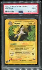 Pokemon Skyridge Jolteon Rare #13 PSA 9 Mint