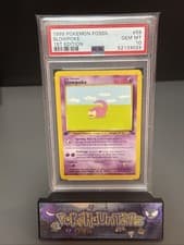 Pokemon Card Slowpoke 55/62 1st Edition Fossil Set 1st Edition PSA 10 GEM MINT
