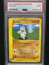 2003 Pokemon Skyridge Machop 74/144 PSA 9 Mint