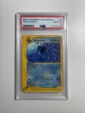 PSA 10 Tentacruel 38/147 Non Holo Rare Aquapolis e-Series WOTC 2003 Pokemon Card