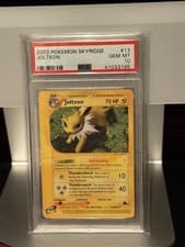 Jolteon PSA 10 NEW CERT Skyridge 13/144 Pokemon Regular