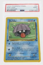 PSA 9 MINT 1999 Pokémon Fossil #54 Shellder 1st Edition !!!
