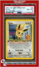 Neo Discovery 38 Eevee 1st Edition PSA 8