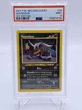 1st Edition Houndour Neo Discovery 39/75  PSA 9 WOTC