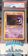 Sabrina's Gastly 96/132 1st edition Gym Challenge Graded PSA 9