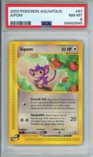 PSA 8 AIPOM 2003 POKEMON AQUAPOLIS #67/147 NM-MT