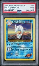 2000 Pokemon Gym Challenge 1st Edition Misty's Dewgong 54 PSA 9 MINT