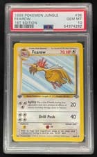 1999 Pokemon Jungle 1st Edition #36/64 Fearow PSA 10