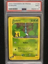 2003 Pokemon Skyridge Sunkern 106/144 PSA 9 Mint