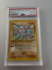 Pokemon Gligar PSA 10 Gem Mint 2002 Neo Destiny 1st Edition #67