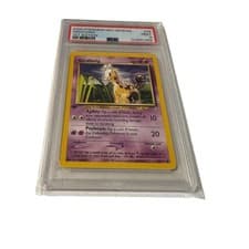 2000 PSA 9 Pokemon Girafarig 1st Edition Neo Genesis #58 Graded