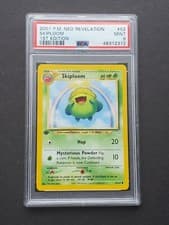 Pokemon PSA 9 1ST EDITION SKIPLOOM 52/64 NEO REVELATION SET - MINT