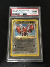 2001 POKEMON NEO DISCOVERY #29 SCIZOR PSA 8 - 29/75
