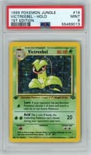 Pokemon Victreebel Jungle 1st Edition Holo Rare #14 PSA 9 Mint