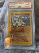2003 Skyridge Machamp #16 Non-holo Rare Psa 10 LOW POP