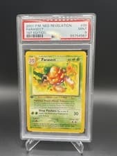 1st Edition Parasect 35/64 Neo Revelation Non Holo 2001 Pokemon Card PSA 9