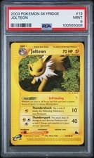 PSA 9 MINT - 🔥VINTAGE 2003🔥 POKEMON SKYRIDGE - JOLTEON  13/144