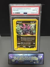 Pokemon Card Sneasel 110/147 Non Holo Aquapolis Set WOTC PSA 10 GEM MINT