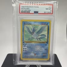 Pokemon 1999 Fossil ARTICUNO 1st Edition #17 PSA 8 RARE