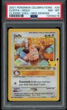2021 Pokemon Celebrations Cleffa Holo Classic Collection Neo Genesis #20 PSA 8