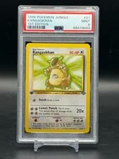 PSA 9 MINT Kangaskhan Jungle 1st Edition WOTC Rare 1999 Pokemon 21/64