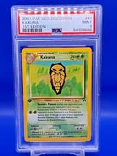 Kakuna 2001 Neo Discovery #41 1st Edition Pokemon PSA 9 MINT 41/75 Fresh Grade!