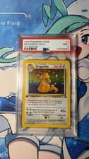 1999 Pokemon Fossil 1st EDITION HOLO Dragonite #4  PSA 9 - NEW CERT!