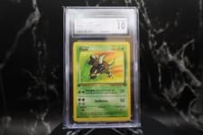 Pinsir | 1999 Jungle Pokémon | 1st Edition | CGC 10 (PSA 10 Equivalent) 25/64