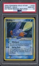 2004 Pokémon Mudkip Gold Star Holo Rare #107/109 PSA 10 Gem Mint 💎