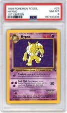 1999 Pokémon Fossil Hypno 1st Edition #23 PSA 8 NM-MT 🔥 WOTC