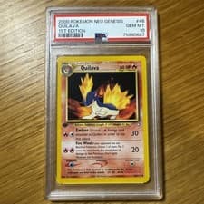 Pokemon Quilava Neo Genesis 1st Edition #46 PSA 10 Gem Mint Card 46/111