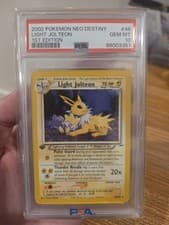 2002 Neo Destiny Light Jolteon 1st Edition Pokemon PSA 10 48/105. LOW POP 143