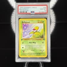 Bellsprout #49/64 1st Edition Jungle PSA 10 Pokemon Card