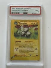 2003 Pokemon Skyridge - Magneton Rev.Foil #19 PSA 9 MINT