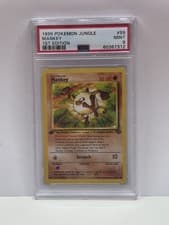 Pokémon TCG 1999 Mankey 1st Edition Jungle 55/64 Regular PSA 9