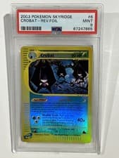 2003 Pokemon Skyridge - Crobat Rev.Foil #6 PSA 9 MINT
